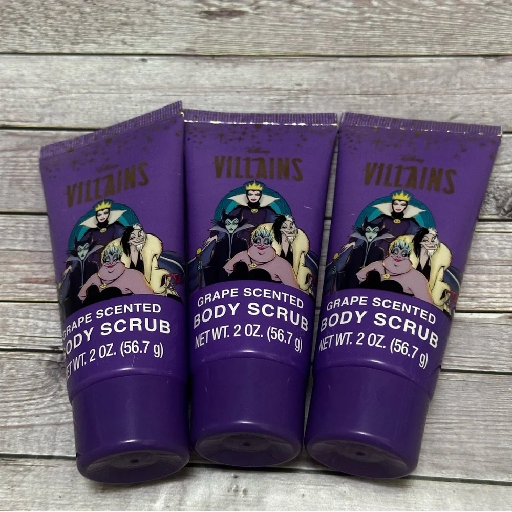 Disney Villains Grape Scented Purple Body Scrub